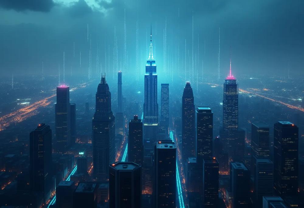 Cyberpunk city