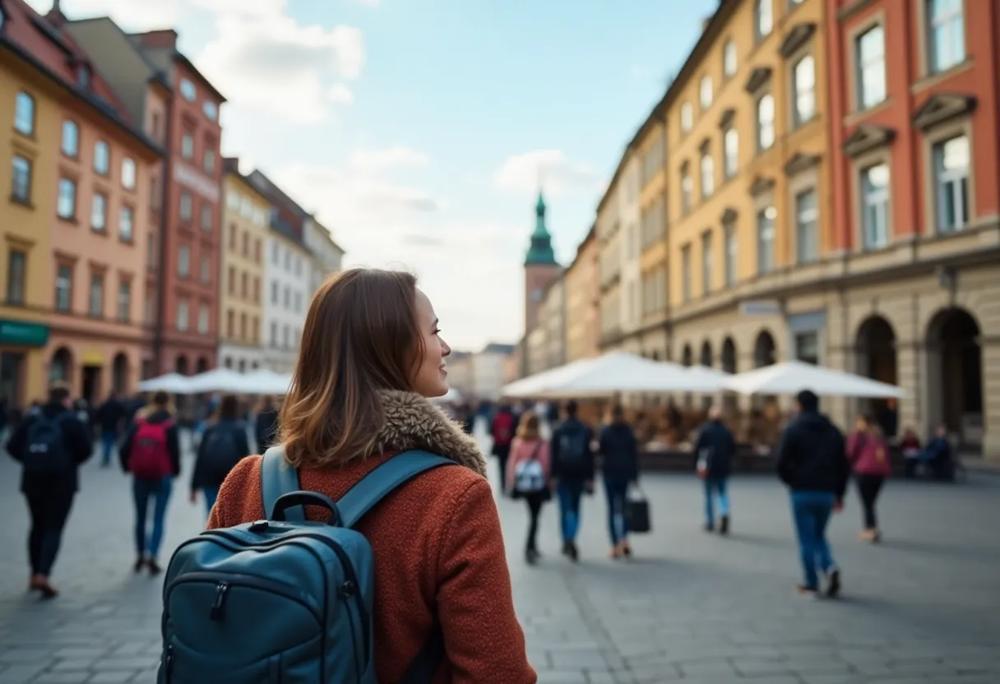 Polish cityscape